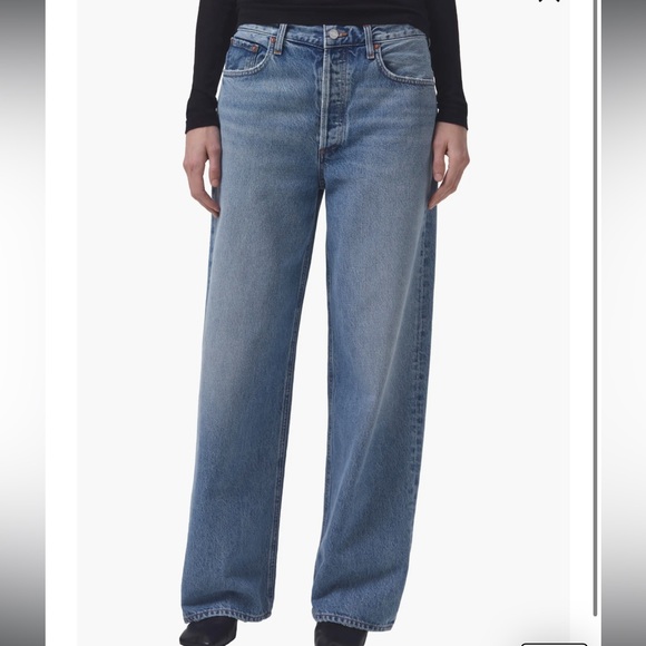 AGOLDE low slung baggy jeans. Size 25. NWOT. - Picture 5 of 5